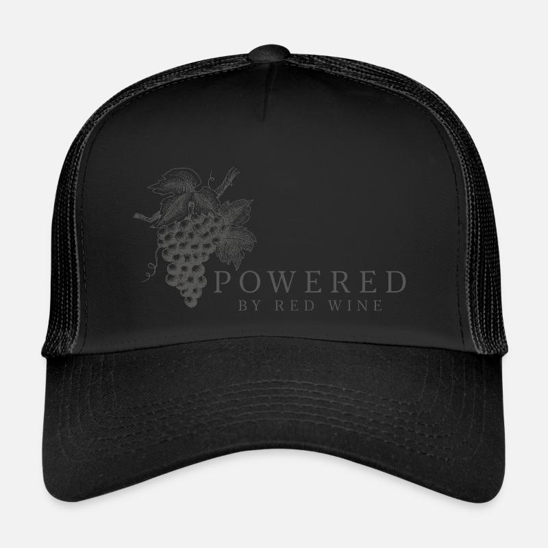 Propulsé par Red Wine Lovers Toast Casquette trucker 