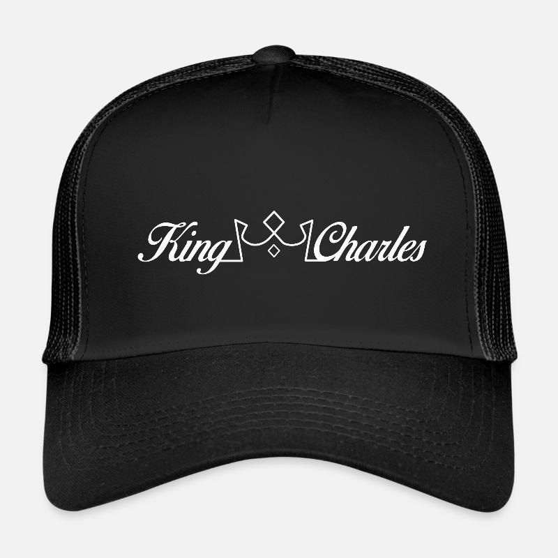 King Charles König England Monarch Trucker Cap