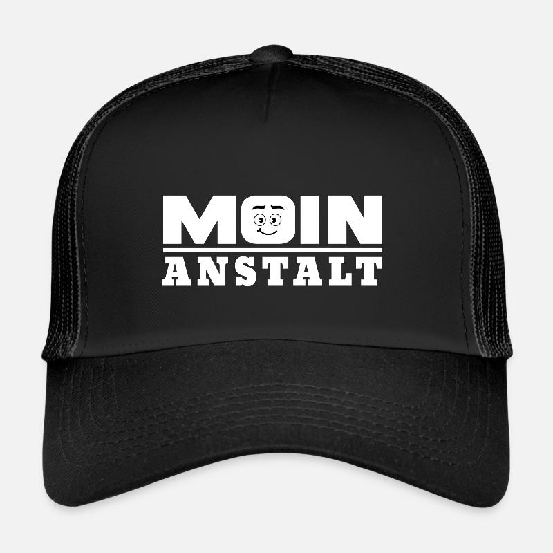 Moin Anstalt Lustiges Geschenk Trucker Cap