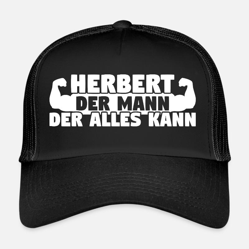 Herbert Der Mann Der Alles kann Trucker Cap