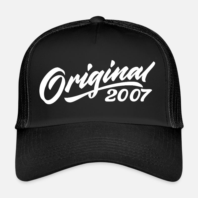 Original 2007 Cadeau D'anniversaire 2007 Casquette trucker 