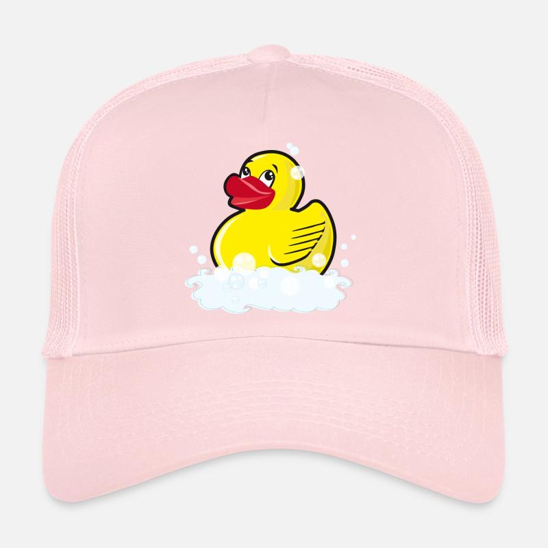 Quitsch canard en caoutchouc de canard de bain Casquette trucker 
