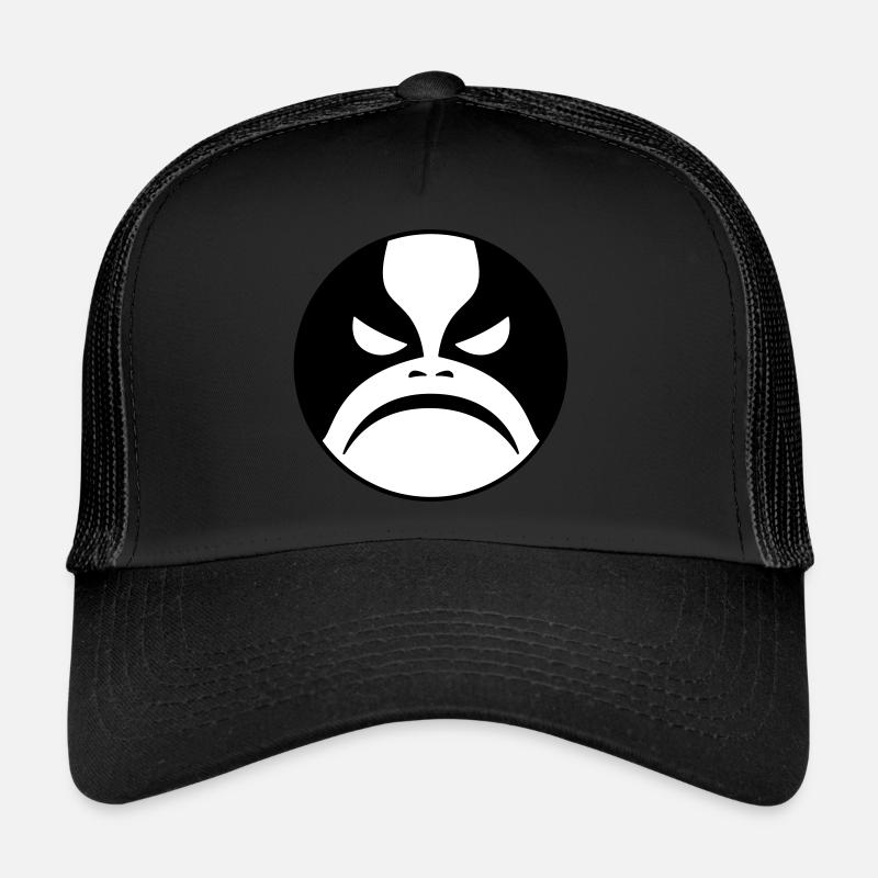 Black Metal Icon - Trucker Cap - Schwarz/Schwarz