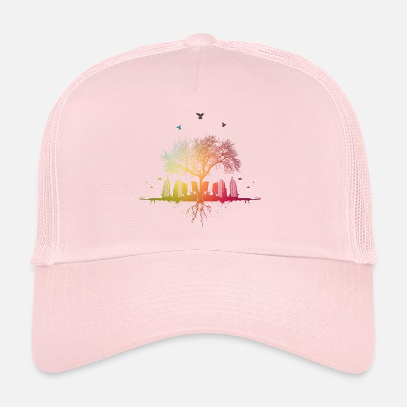 blurred city Casquette trucker 