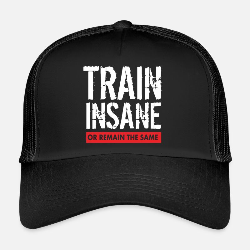 Trainig Gym - Trucker Cap - black/black