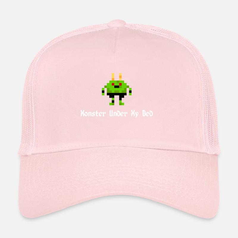 Monstre 8 bits (Monster Under My Bed) Casquette trucker 