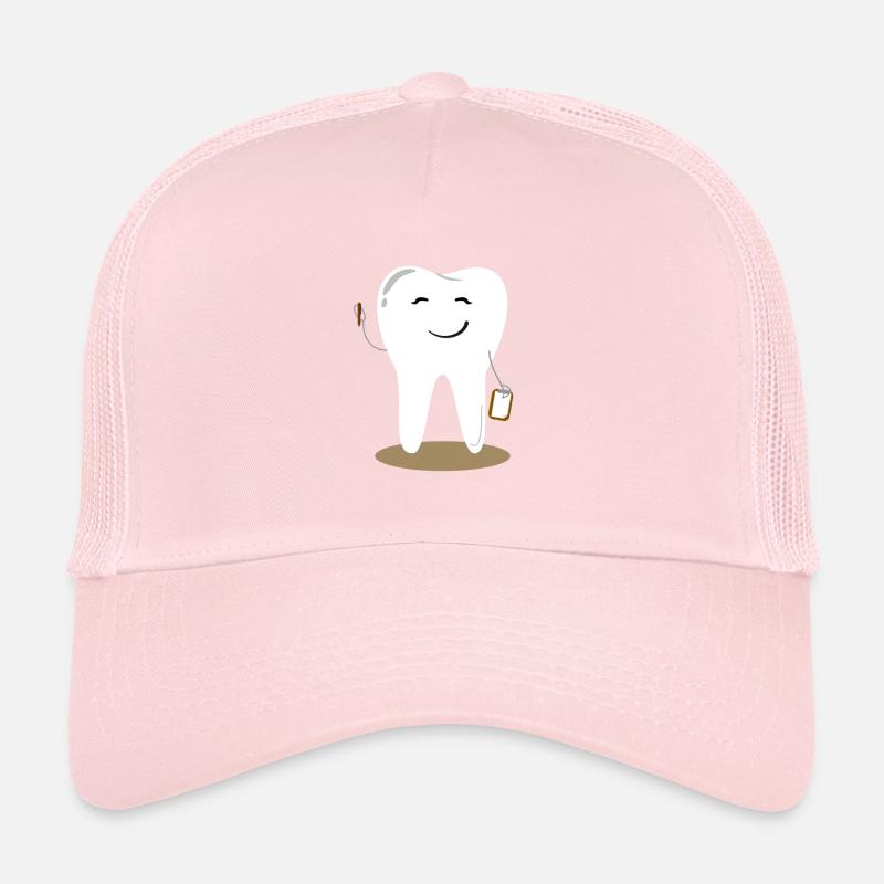 Comptabilité Dents Dentisterie Dentiste Praxis Dent Casquette trucker 