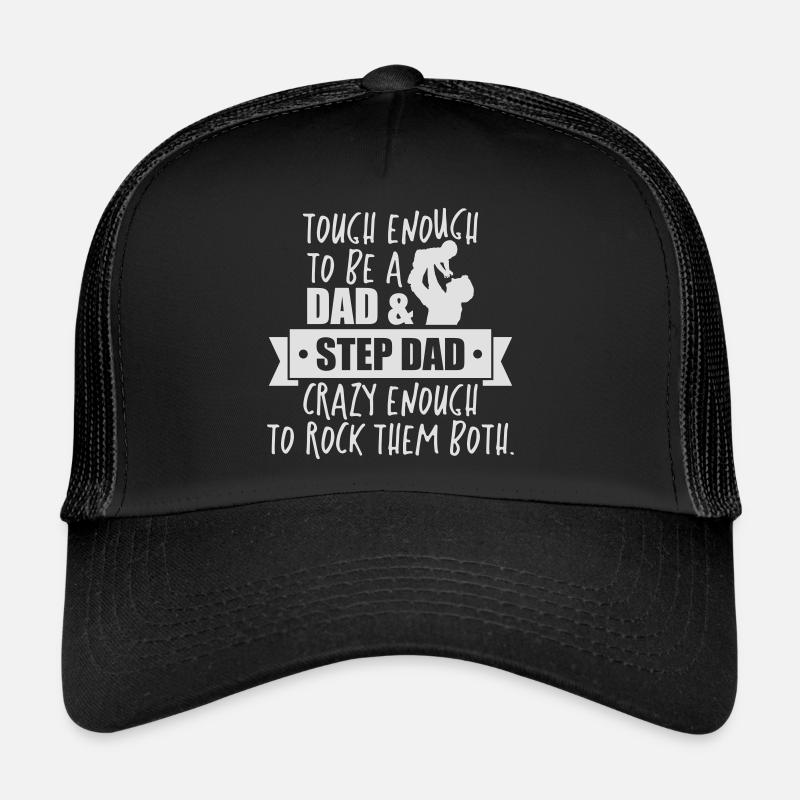 Worlds best stepdad - dad - daddy - vatertag Trucker Cap