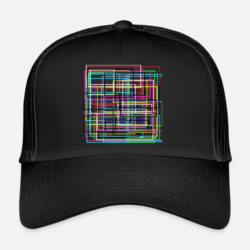 modern art Trucker Cap