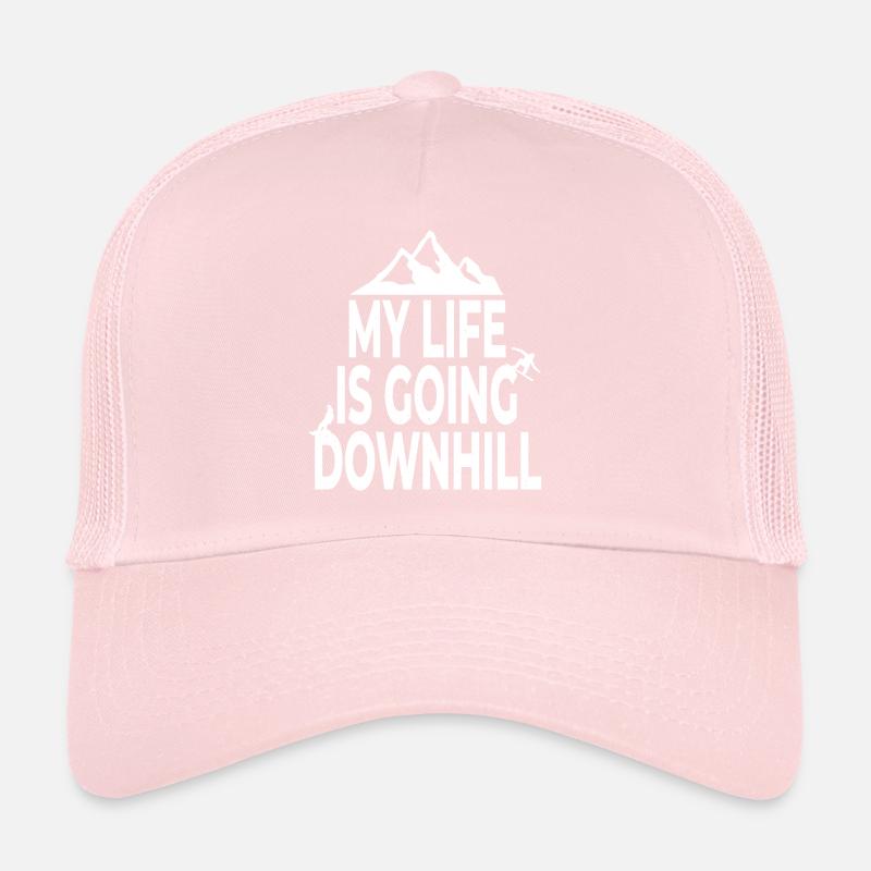 Snowboard Snowboarding Snowboardurlaub Snowboarder Trucker Cap