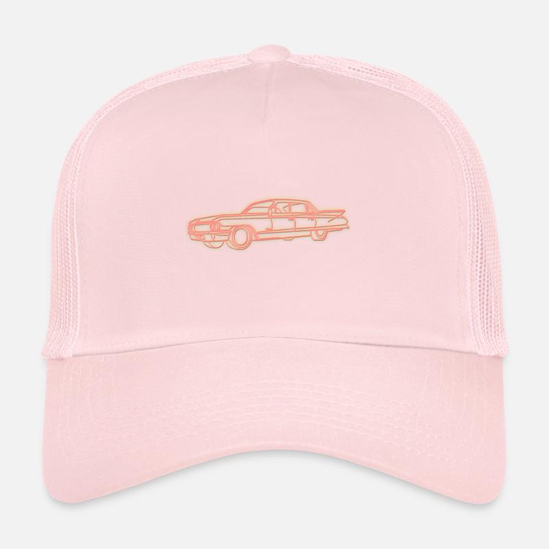 Neonlicht Oldtimer Trucker Cap