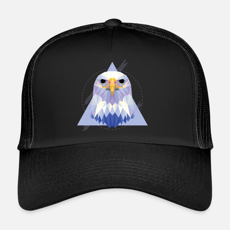 Geometrischer Adler Trucker Cap