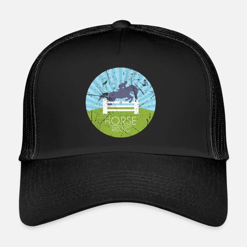 Idée cadeau cheval Casquette trucker 