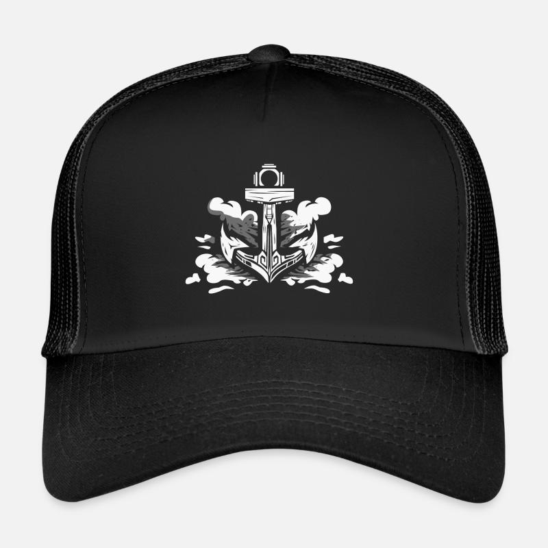 Navire Seafaring Anchor Ship Lighthouse Casquette trucker 