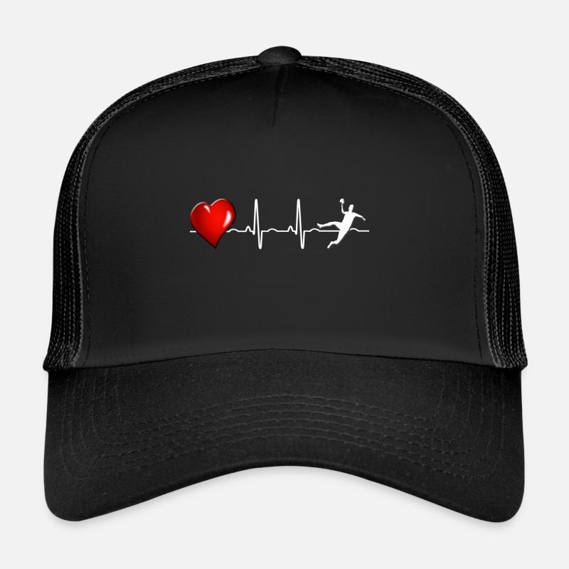 Handball - Casquette trucker  - noir/noir