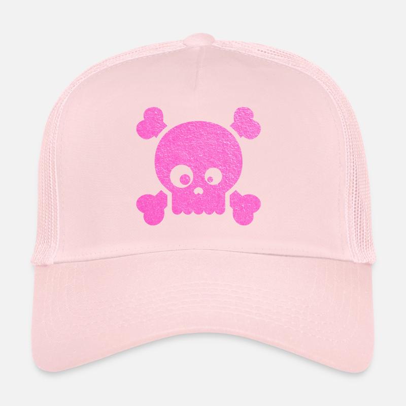 crâne Casquette trucker 