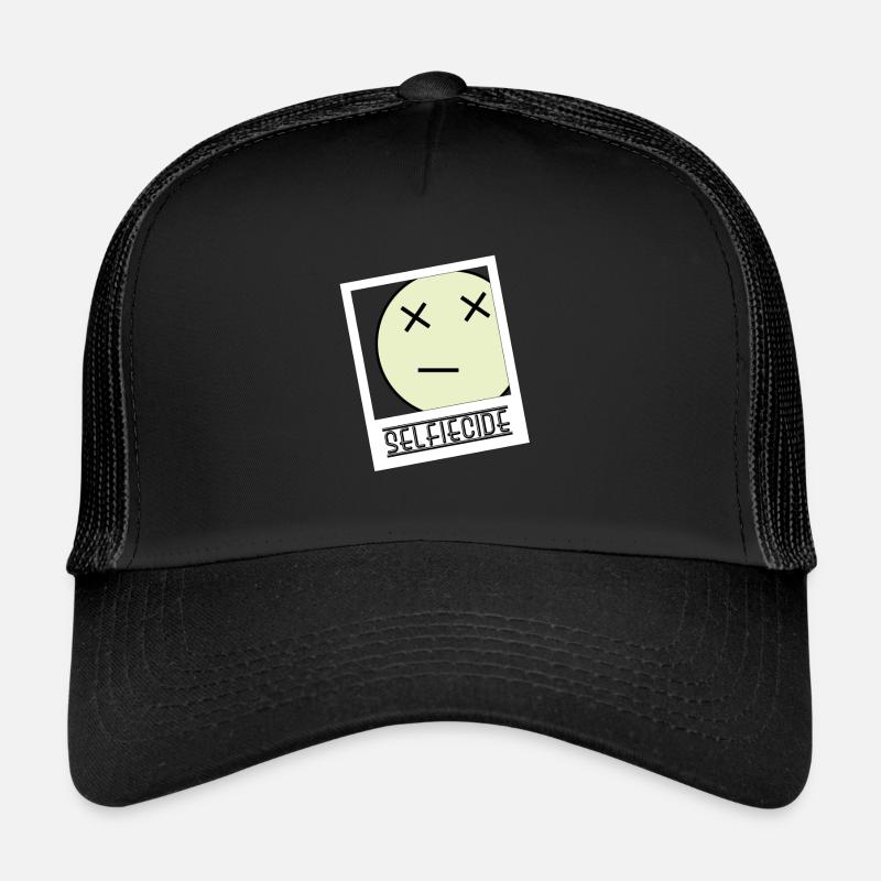 Selficide - Trucker Cap - black/black