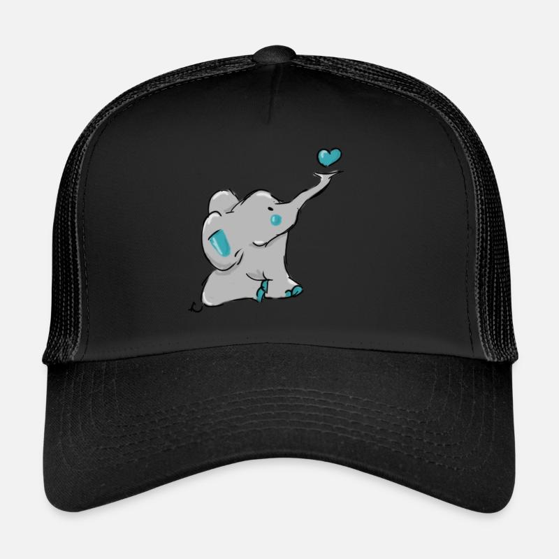 Doux éléphant Casquette trucker 