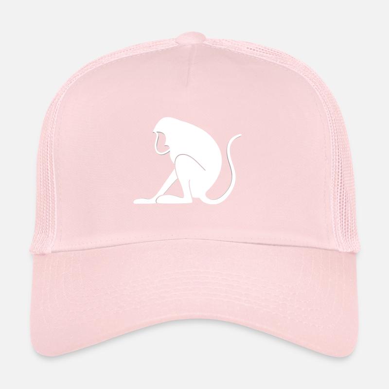 Monkey Monkey Monkey-like Monkey Monkey Trucker Cap