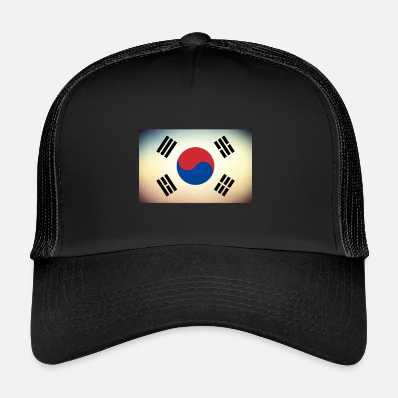 Corée du Sud Pavillon Corée Casquette trucker 