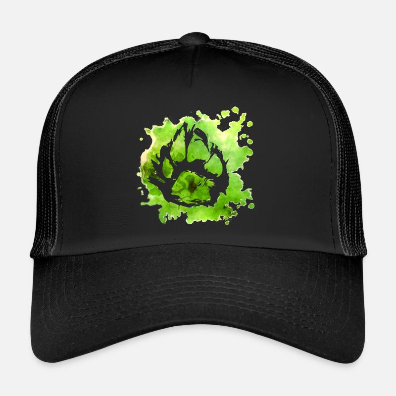 Pfotenabdruck Hundepfote Trucker Cap