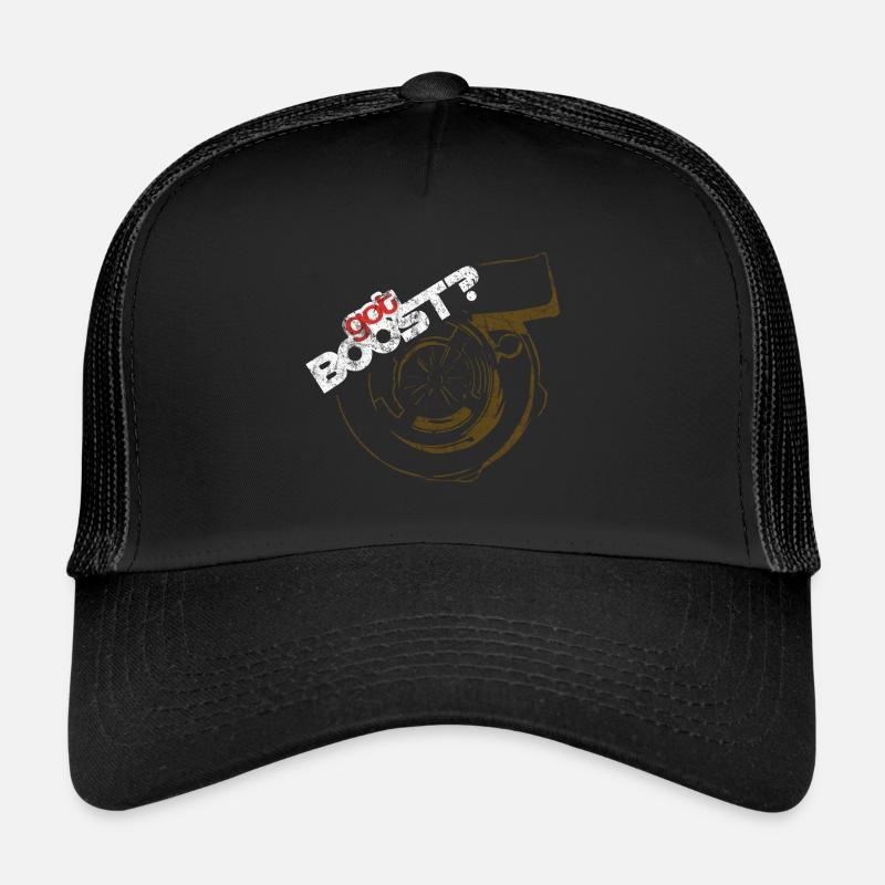 Auto - Trucker Cap - Schwarz/Schwarz