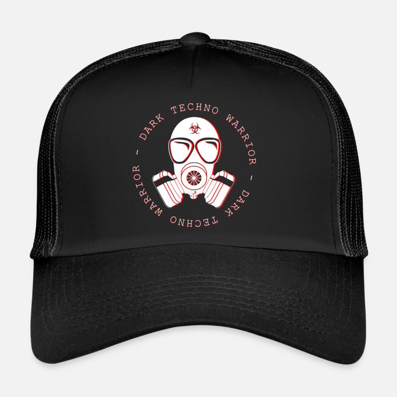 Techno - techno music - dark techno shirt Trucker Cap