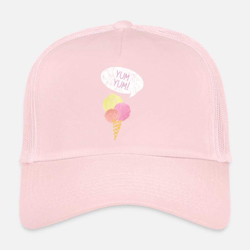 Eis Eiscreme Sommer Geschenkidee Trucker Cap
