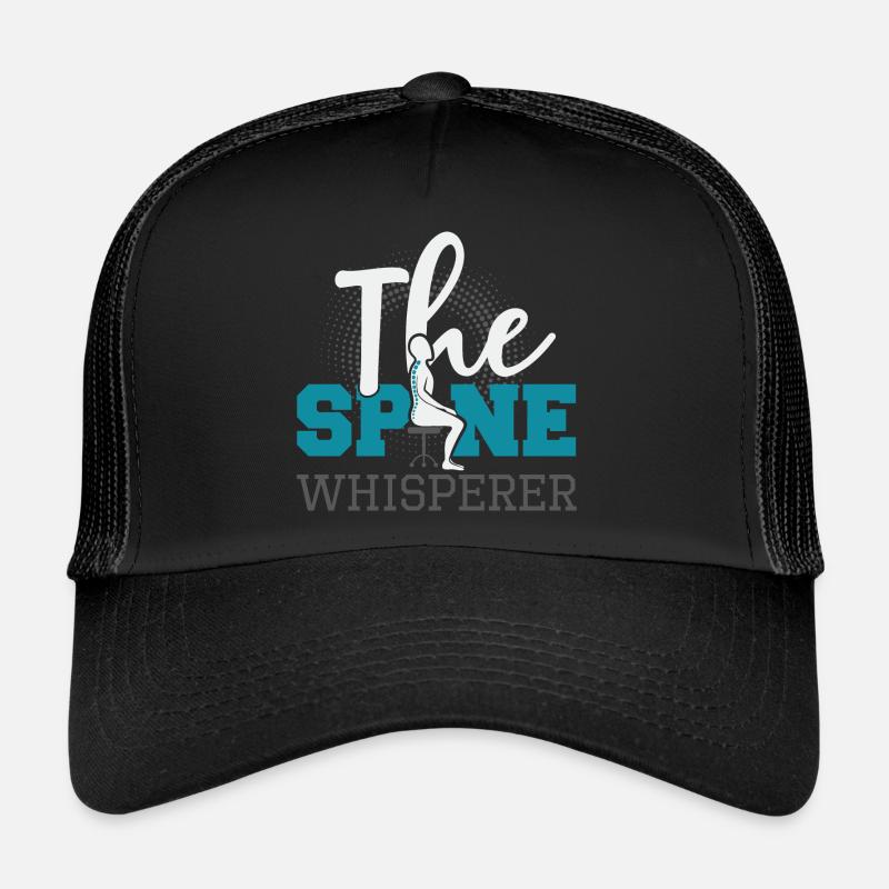 The Spine Whisperer, Chiropractor Physio Masseur Trucker Cap