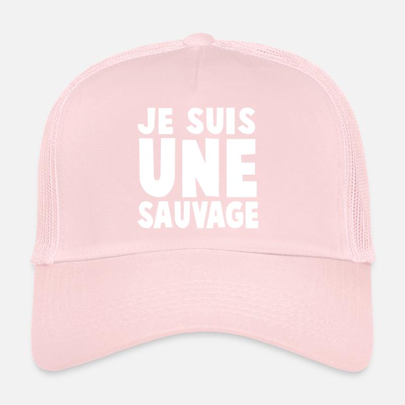 I AM A WILD Trucker Cap