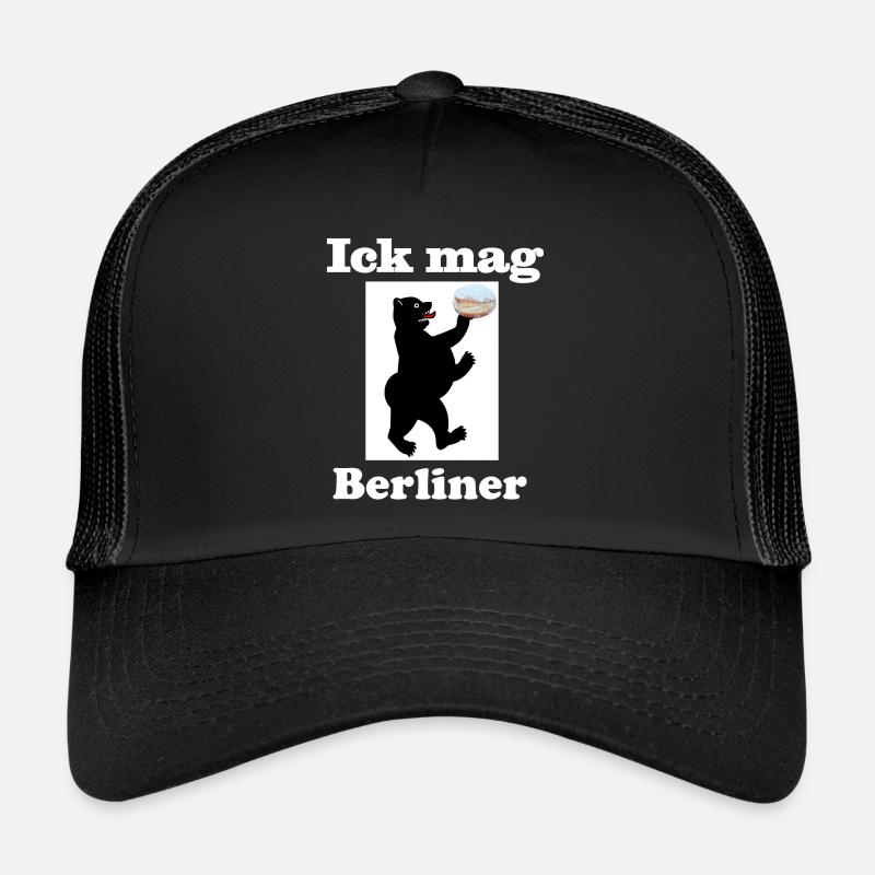Dicker Berliner Bär Ick mag Berlin Trend 2019 Trucker Cap