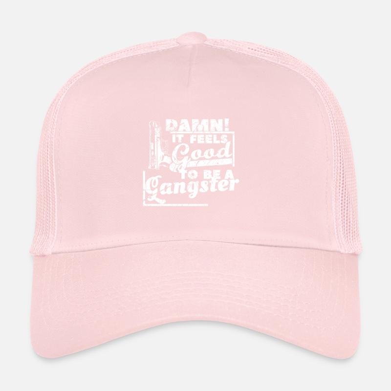 Gangster Spruch Trucker Cap