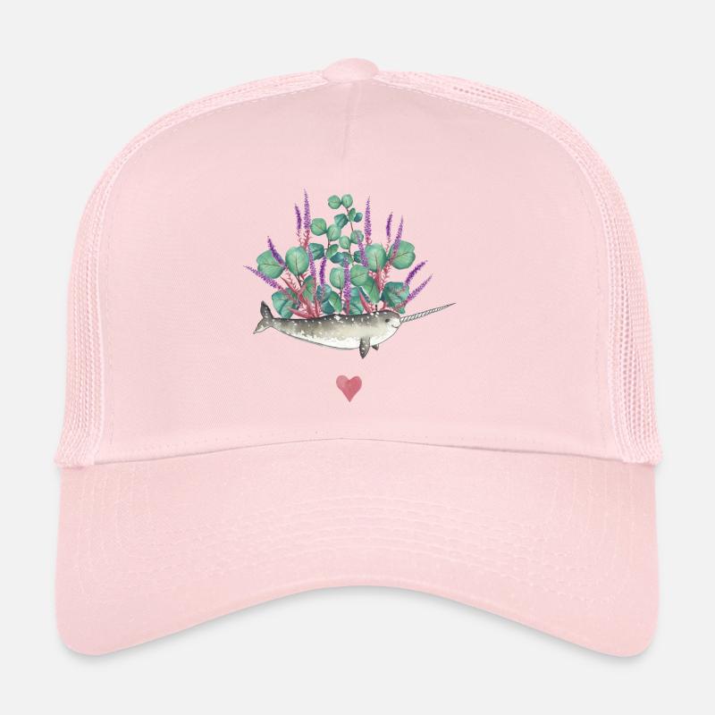 Whale + Eucalyptus Trucker Cap