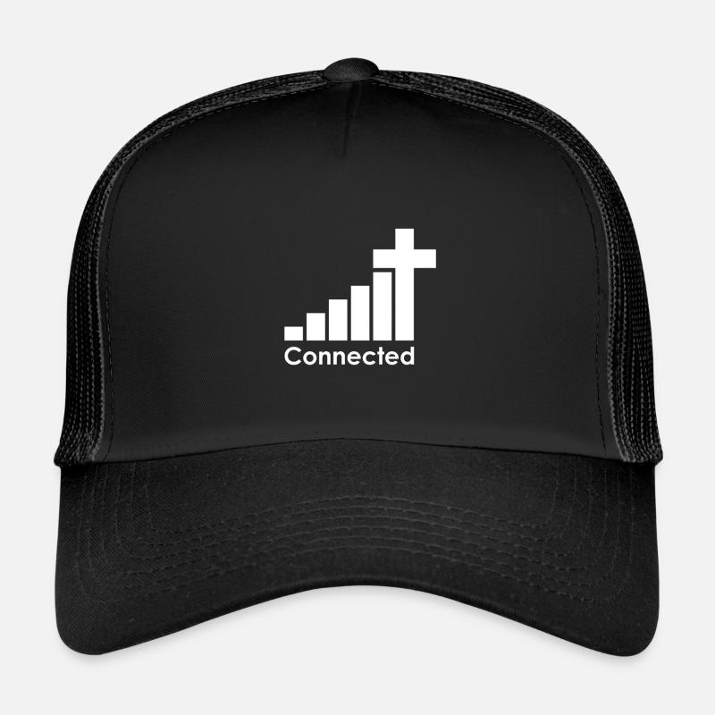 Connected - Trucker Cap - black/black