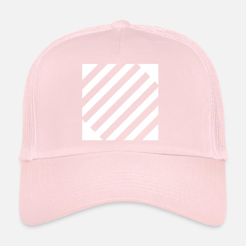 Lignes Traits Zebra Casquette trucker 