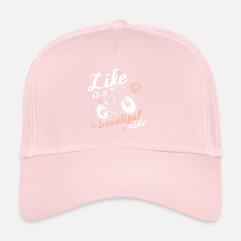 Fleurs de bicyclette Casquette trucker 