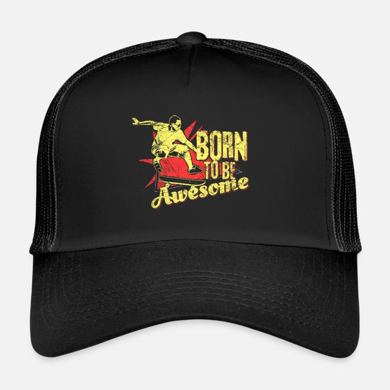 Skateboard Trucker Cap