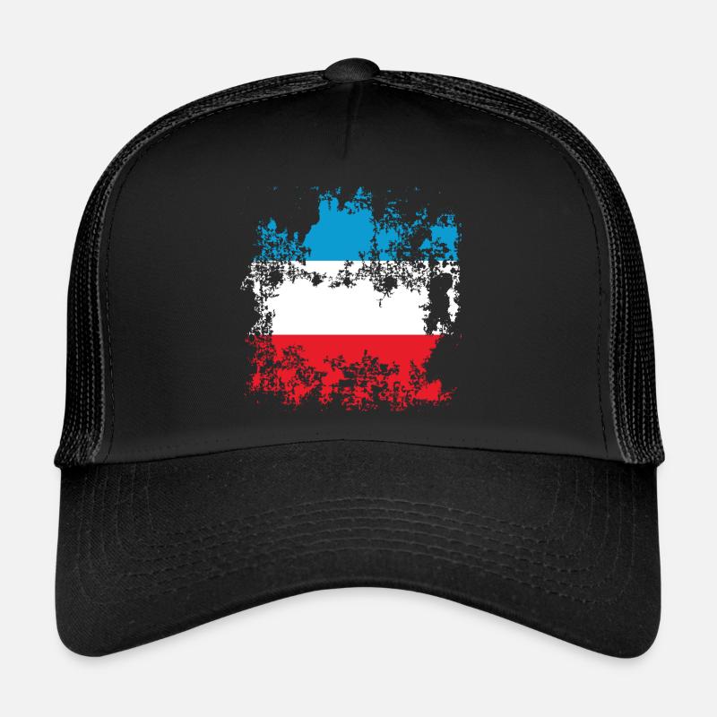 Drapeau Luxembourg Luxembourg Casquette trucker 