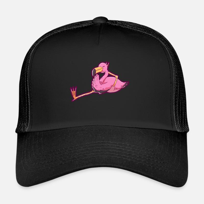 Flamingo bird zoo masters gift Trucker Cap