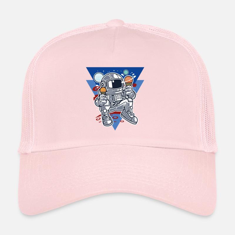 Astronaut Eis Cartoon / geschenkidee lustig Trucker Cap