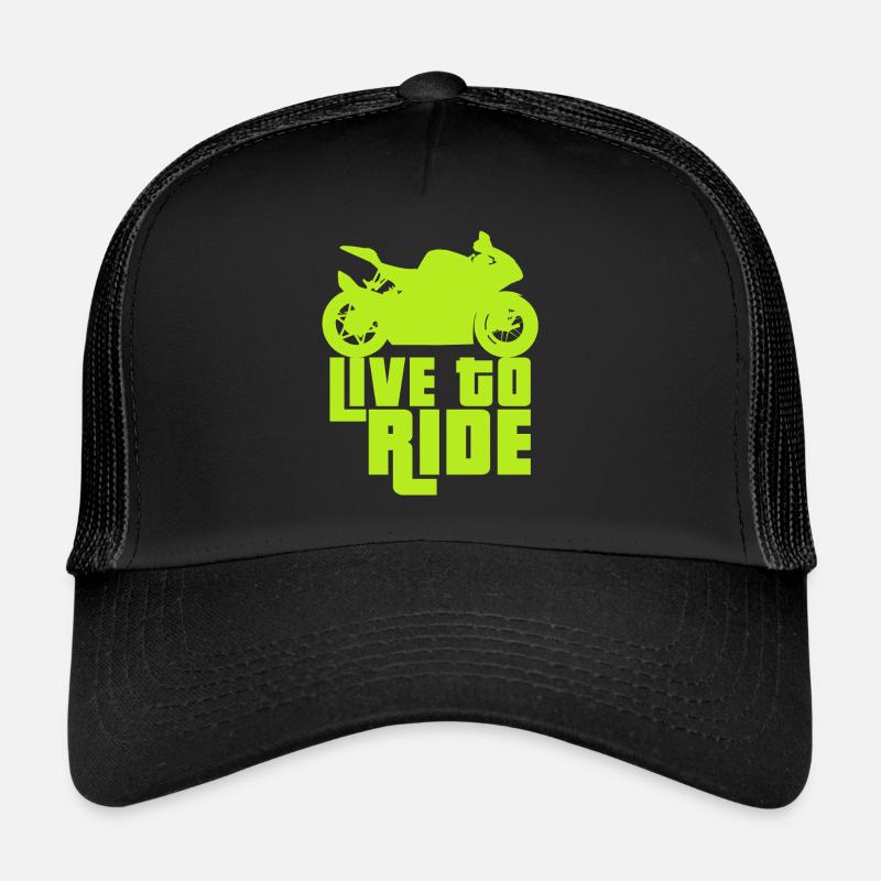 Motorcycle Trucker Cap