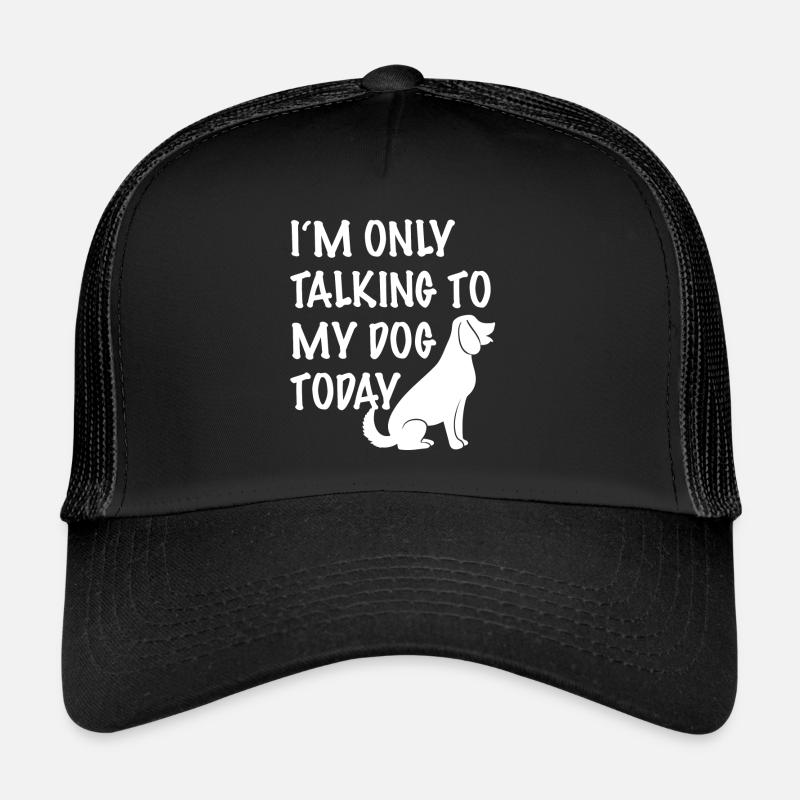 dog owners - Trucker Cap - black/black