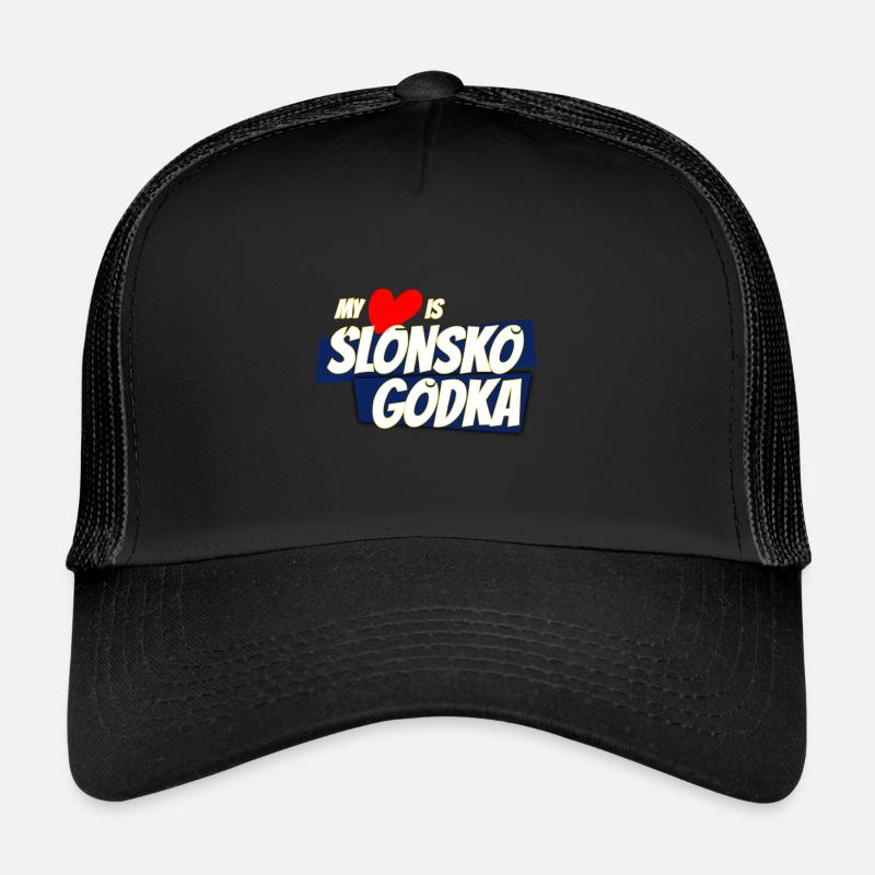 Silésien avec slonsko godka Casquette trucker 