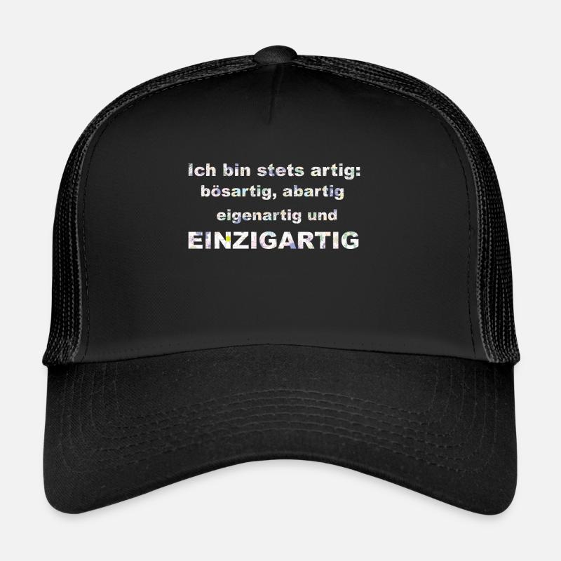 Ich bin artig Trucker Cap