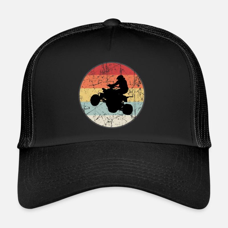 Quad rétro Casquette trucker 