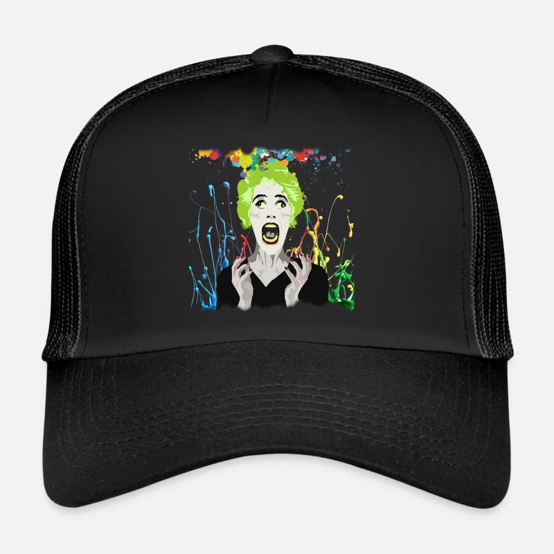 Crazy Lady Trucker Cap