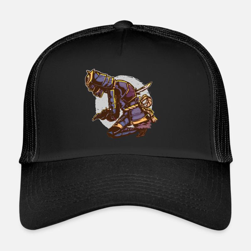 Samurai Armor Seppuku Harakiri Katana Sacrifice Casquette trucker 