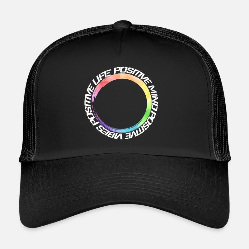 esprit positif - ondes positives - vie positive Casquette trucker 