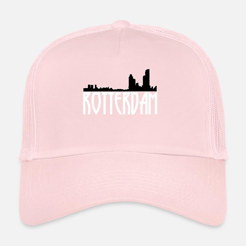 Skyline de Rotterdam Casquette trucker 