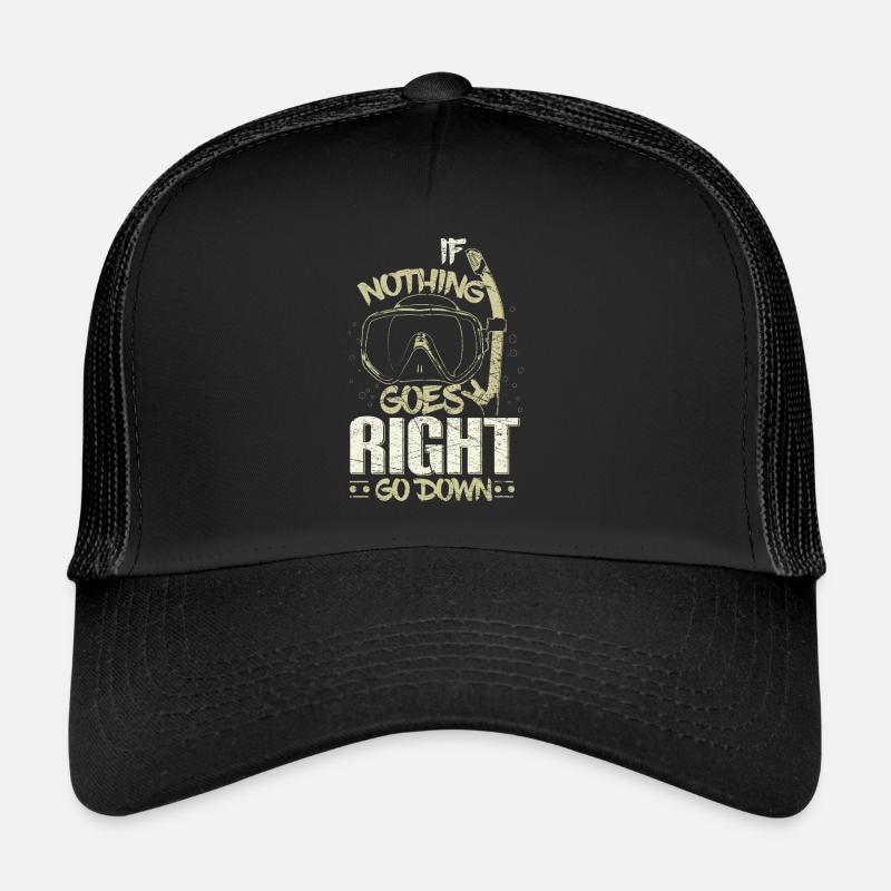 Tauchen Schwimmen Trucker Cap